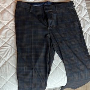 Zara men’s plaid dress pants